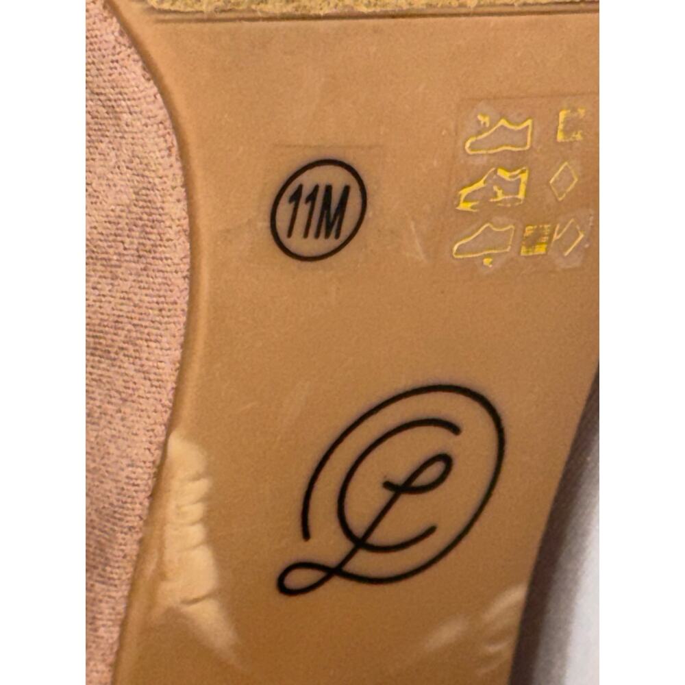 Chinese Laundry Tan Suede Platform Sandals 11M - Picture 6 of 8